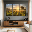 Sheep Wall Art Canvas Print – Rural Farm Animal Artwork by MyGreatCanvas | Canvas Wall Art Prints | Photo Prints & Wall Decor