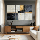 Gold Abstract Wall Art Canvas Print, Modern Luxury Geometric by MyGreatCanvas | Canvas Wall Art Prints | Photo Prints & Wall Decor