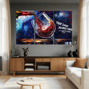 Red Wine Splash Abstract Wall Art Canvas Print, Modern Wine by MyGreatCanvas | Canvas Wall Art Prints | Photo Prints & Wall Decor