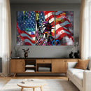 USA Statue of Liberty Graffiti Street Art Wall Art Canvas by MyGreatCanvas | Canvas Wall Art Prints | Photo Prints & Wall Decor