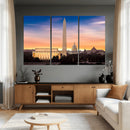Washington DC Skyline Wall Art Canvas Print – Lincoln by MyGreatCanvas | Canvas Wall Art Prints | Photo Prints & Wall Decor