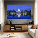 Washington White House Skyline Wall Art Canvas Print – by MyGreatCanvas | Canvas Wall Art Prints | Photo Prints & Wall Decor