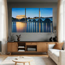 Washington DC Wall Art Canvas Print – Lincoln Memorial Night by MyGreatCanvas | Canvas Wall Art Prints | Photo Prints & Wall Decor