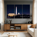 Washington White House Skyline Wall Art Canvas Print – by MyGreatCanvas | Canvas Wall Art Prints | Photo Prints & Wall Decor
