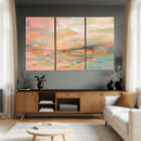 Abstract Pastel Landscape Wall Art Canvas Print – Soft Pink by MyGreatCanvas | Canvas Wall Art Prints | Photo Prints & Wall Decor