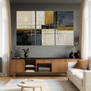 Abstract Gold and Black Wall Art Canvas Print – Modern by MyGreatCanvas | Canvas Wall Art Prints | Photo Prints & Wall Decor