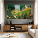 Gustav Klimt Boho Mountain Landscape Large Wall Art, by MyGreatCanvas | Canvas Wall Art Prints | Photo Prints & Wall Decor