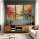 Colorful Abstract Canvas Wall Art — Large Textured Oil by MyGreatCanvas | Canvas Wall Art Prints | Photo Prints & Wall Decor