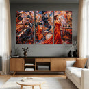 Jazz Band Canvas Wall Art — Jazz Club Singer Saxophone Print by MyGreatCanvas | Canvas Wall Art Prints | Photo Prints & Wall Decor