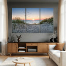 Sandy Dune Path Sunset Canvas Wall Art — Seagulls Beach by MyGreatCanvas | Canvas Wall Art Prints | Photo Prints & Wall Decor