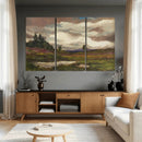 Gustav Macoun Heathland Canvas Print, Czech Landscape Oil by MyGreatCanvas | Canvas Wall Art Prints | Photo Prints & Wall Decor