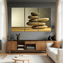 Zen Stone Wall Art Canvas Print, Balanced Rock Stack Framed by MyGreatCanvas | Canvas Wall Art Prints | Photo Prints & Wall Decor