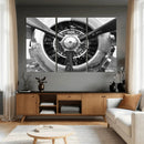 Vintage Propeller Plane Wall Art Canvas Print, Black and by MyGreatCanvas | Canvas Wall Art Prints | Photo Prints & Wall Decor