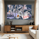 Playing Cards Canvas Wall Art | Casino Game Room Decor, by MyGreatCanvas | Canvas Wall Art Prints | Photo Prints & Wall Decor