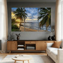 Puerto Rico Beach Paradise Wall Art – Tropical Coastal Print by MyGreatCanvas | Canvas Wall Art Prints | Photo Prints & Wall Decor