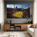 Chicago Bears Soldier Field Canvas Wall Art, NFL Stadium Panorama Print, Football Arena Photography for Sports Fans by MyGreatCanvas | Canvas Wall Art Prints | Photo Prints & Wall Decor