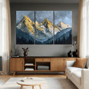 Abstract Mountain Wall Art Canvas Print Modern Landscape Painting Print by MyGreatCanvas | Canvas Wall Art Prints | Photo Prints & Wall Decor