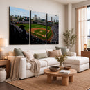 Chicago Cubs Baseball Team Print - Wrigley Field Stadium
