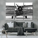 Wall Art Old War Plane Canvas Print by MyGreatCanvas | Canvas Wall Art Prints | Photo Prints & Wall Decor