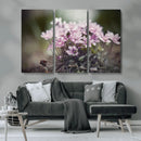 Pink Wild Flower Canvas Print by MyGreatCanvas | Canvas Wall Art Prints | Photo Prints & Wall Decor