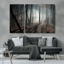 Dark Family and Tree Wall Art Canvas Print by MyGreatCanvas | Canvas Wall Art Prints | Photo Prints & Wall Decor
