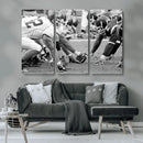 American Football Player Wall Art Canvas Print by MyGreatCanvas | Canvas Wall Art Prints | Photo Prints & Wall Decor