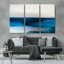 Dark Blue Abstract Wall Art Canvas Print by MyGreatCanvas | Canvas Wall Art Prints | Photo Prints & Wall Decor