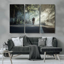 Cycling Road Bike in the Morning, Cycling Road Bike Canvas by MyGreatCanvas | Canvas Wall Art Prints | Photo Prints & Wall Decor