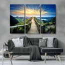 Mountain and Sunset Wall Art Canvas Print by MyGreatCanvas | Canvas Wall Art Prints | Photo Prints & Wall Decor