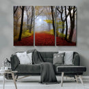 Foggy Forest Wall Art Landscape Canvas Print by MyGreatCanvas | Canvas Wall Art Prints | Photo Prints & Wall Decor