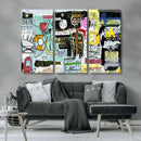 Graffiti Wall Art – Colorful Urban Street Canvas Print, by MyGreatCanvas | Canvas Wall Art Prints | Photo Prints & Wall Decor