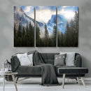 Half Dome Yosemite Calinia Wall Art Canvas Print El Capitan by MyGreatCanvas | Canvas Wall Art Prints | Photo Prints & Wall Decor