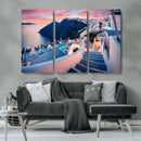 Santorini Island Wall Art Canvas Print by MyGreatCanvas | Canvas Wall Art Prints | Photo Prints & Wall Decor
