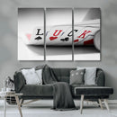 Framed Luck Poker Cards Canvas – Modern Triptych Wall Art,