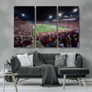Mississippi State Bulldogs Stadium Wall Art Canvas Print –