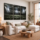 American Football Stadium Wall Art Canvas Print, Stadium