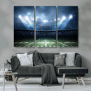 American Football Stadium Wall Art Canvas, American Football by MyGreatCanvas | Canvas Wall Art Prints | Photo Prints & Wall Decor
