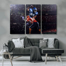 American Football Wall Art Canvas Print, Stadium Sport Wall by MyGreatCanvas | Canvas Wall Art Prints | Photo Prints & Wall Decor