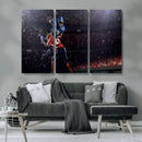 American Football Wall Art Canvas Print, Stadium Sport Wall