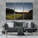 Oregon Ducks Football Team Print - Eugene Autzen Stadium