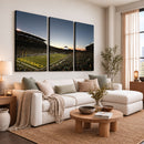 Oregon Ducks Football Team Print - Eugene Autzen Stadium