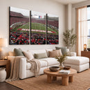 Wisconsin Badgers Team Print Canvas - Madison Camp Randall