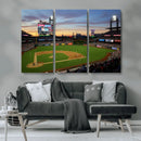 Citizens Bank Park Philadelphia Phillies Wall Art Canvas |
