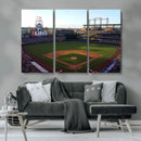 Colorado Rockies Coors Field Wall Art Canvas Print - MLB
