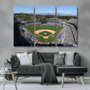 Los Angeles Dodgers Dodger Stadium Wall Art Canvas Print -