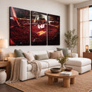 Houston Rockets Basketball Team Print Canvas- Houston Toyota
