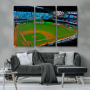 Miami Marlins Baseball Team Print - Miami LoanDepot Park
