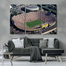 Michigan Wolverines Football Team Print - Ann Arbor Michigan