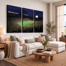 Michigan Wolverines Football Canvas Wall Decor, Football