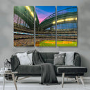 Milwaukee Brewers Baseball Team Print Canvas- American